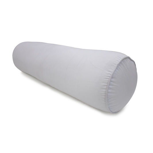 Silent Night Tencel Bolster Waterproof Pillow Case 100X23Cm+White+23X202Cm